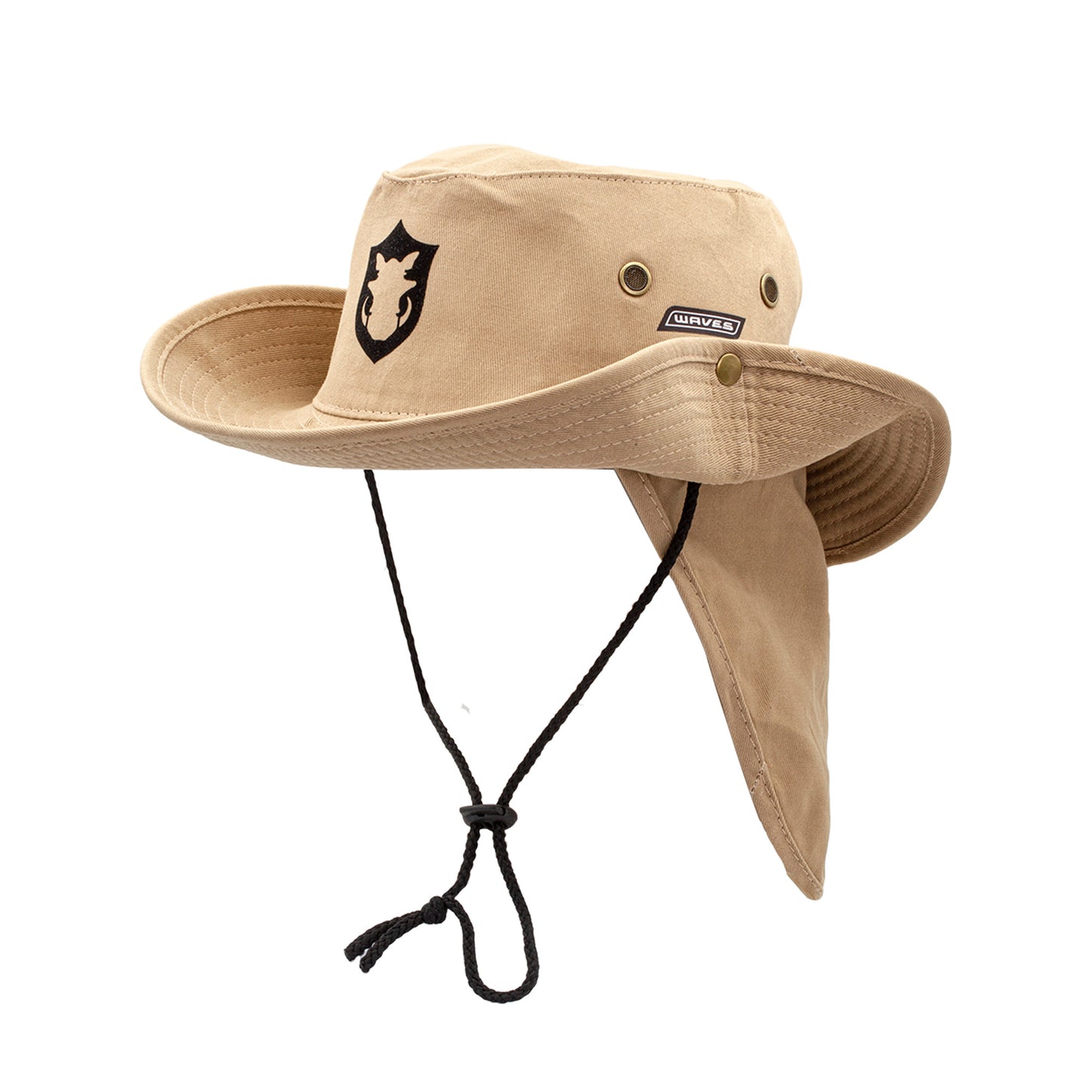 Animal emblem protective hat