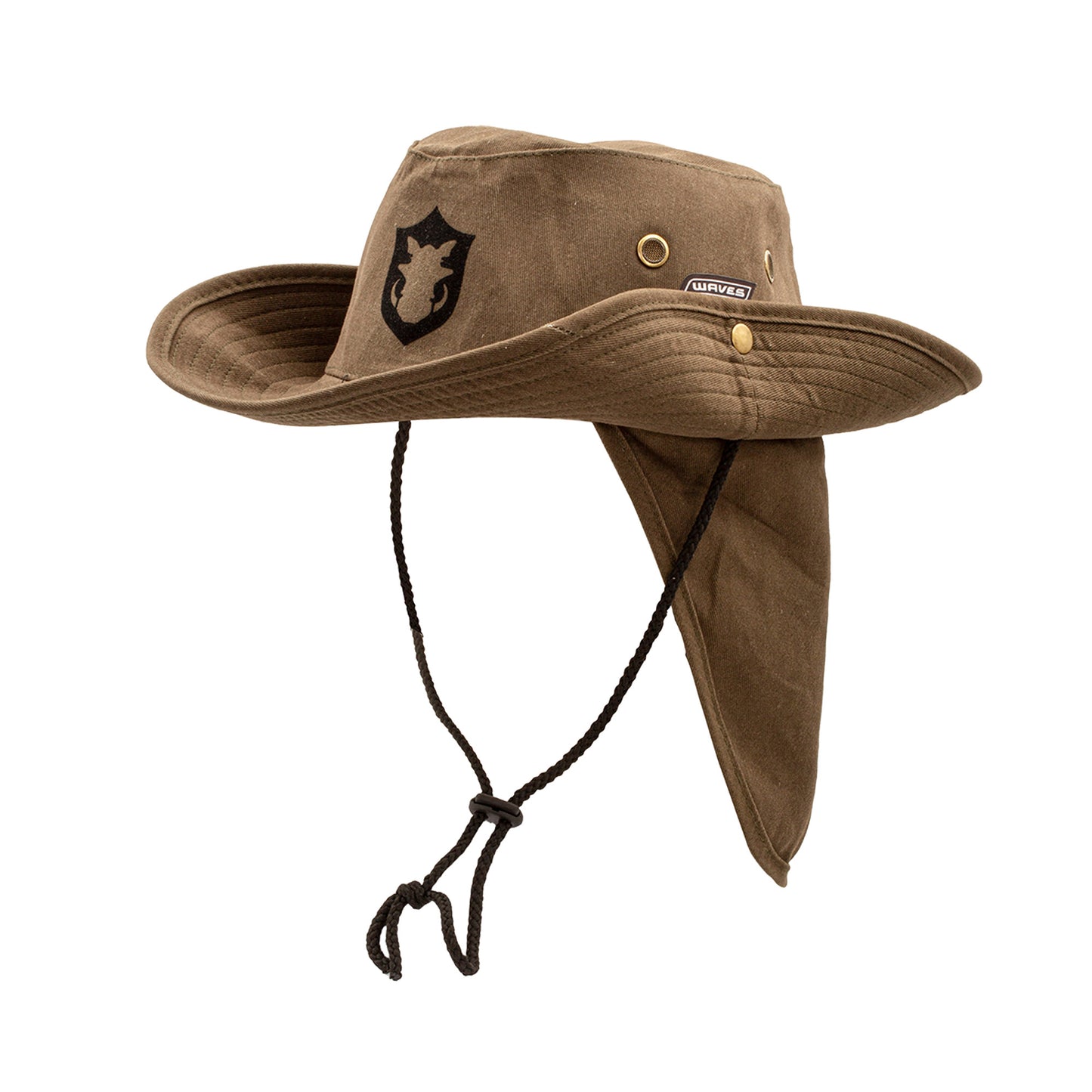 Animal emblem protective hat