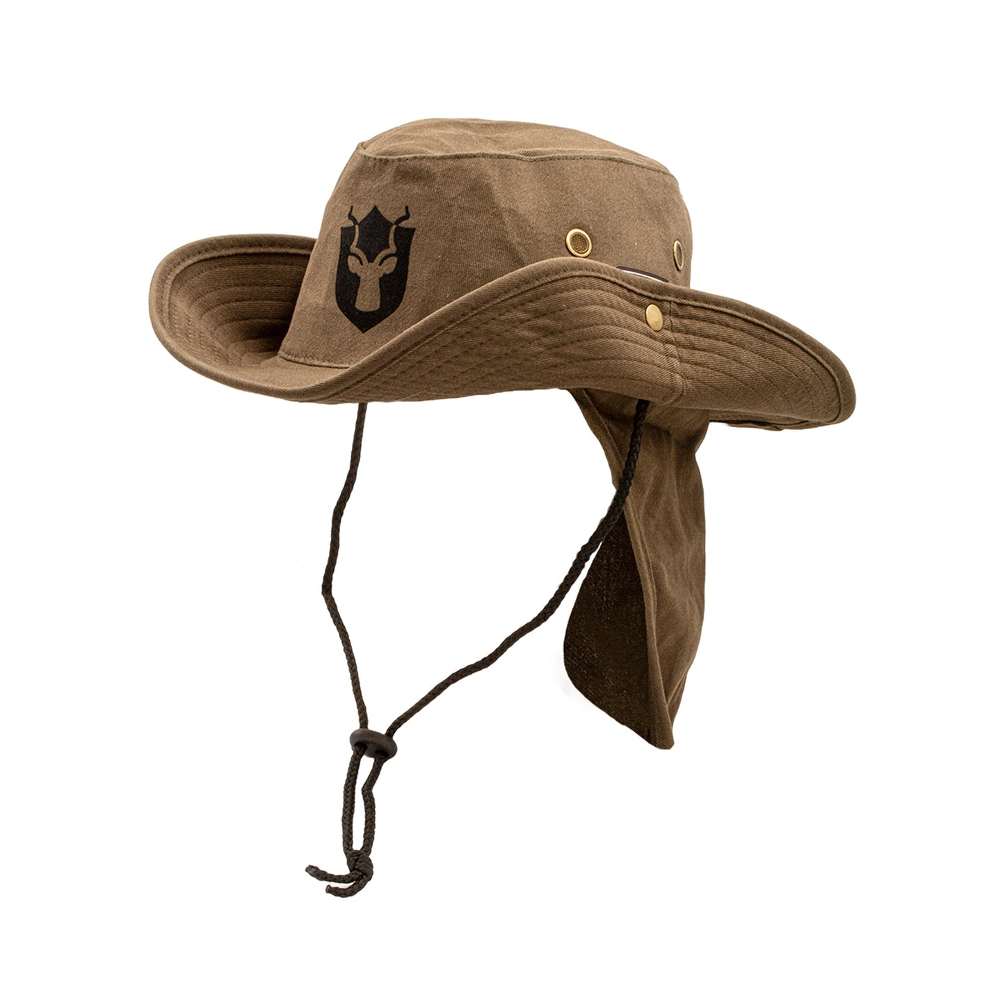 Animal emblem protective hat